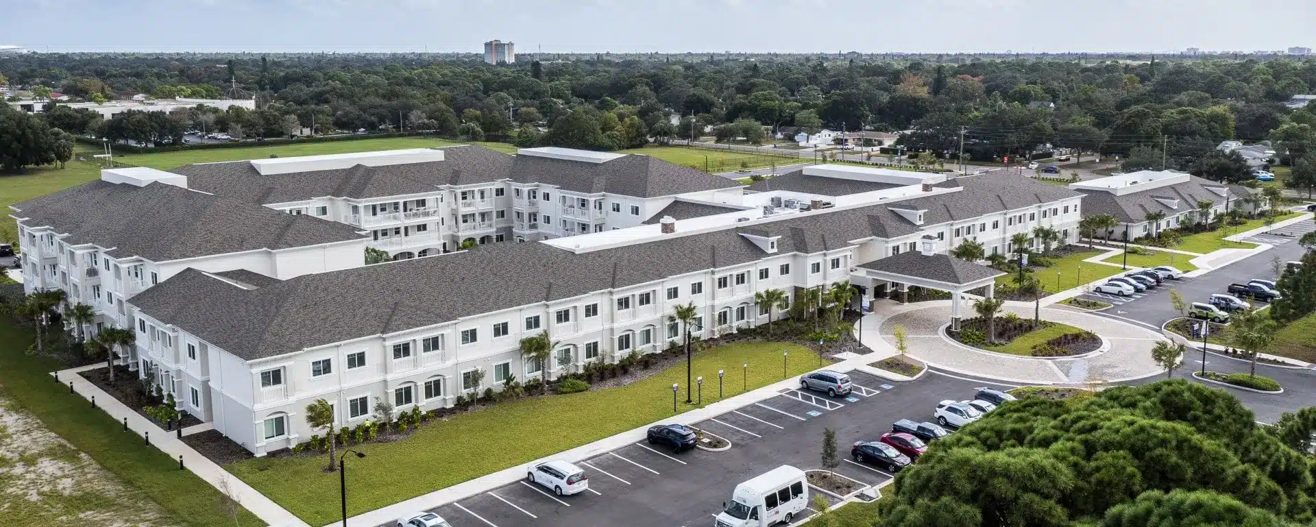 American House Senior Living St- Petersbug Aerial