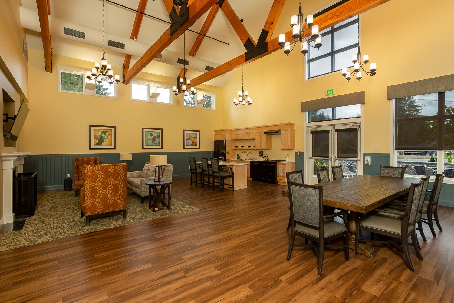 Assisted-Living-Community-Vaulted-Ceilings-in-Covington-Washington