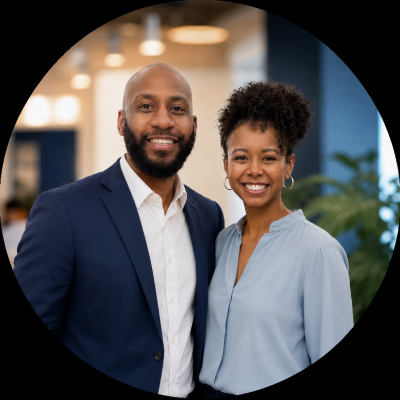 Rakeen and Ayana Brown, BSN, RN